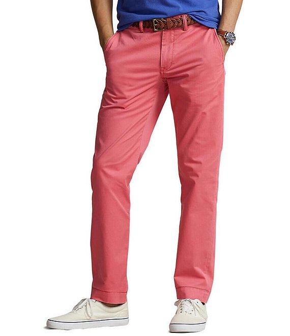 Polo Ralph Lauren Straight Fit Flat Front Stretch Twill Chino Pants Product Image