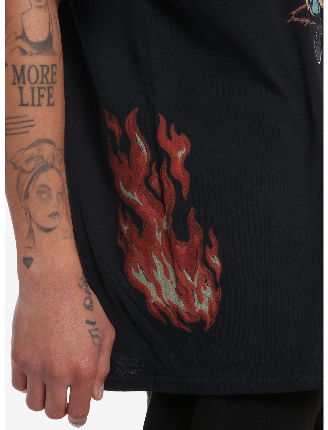 Social Collision® Skating Skeleton T-Shirt Product Image