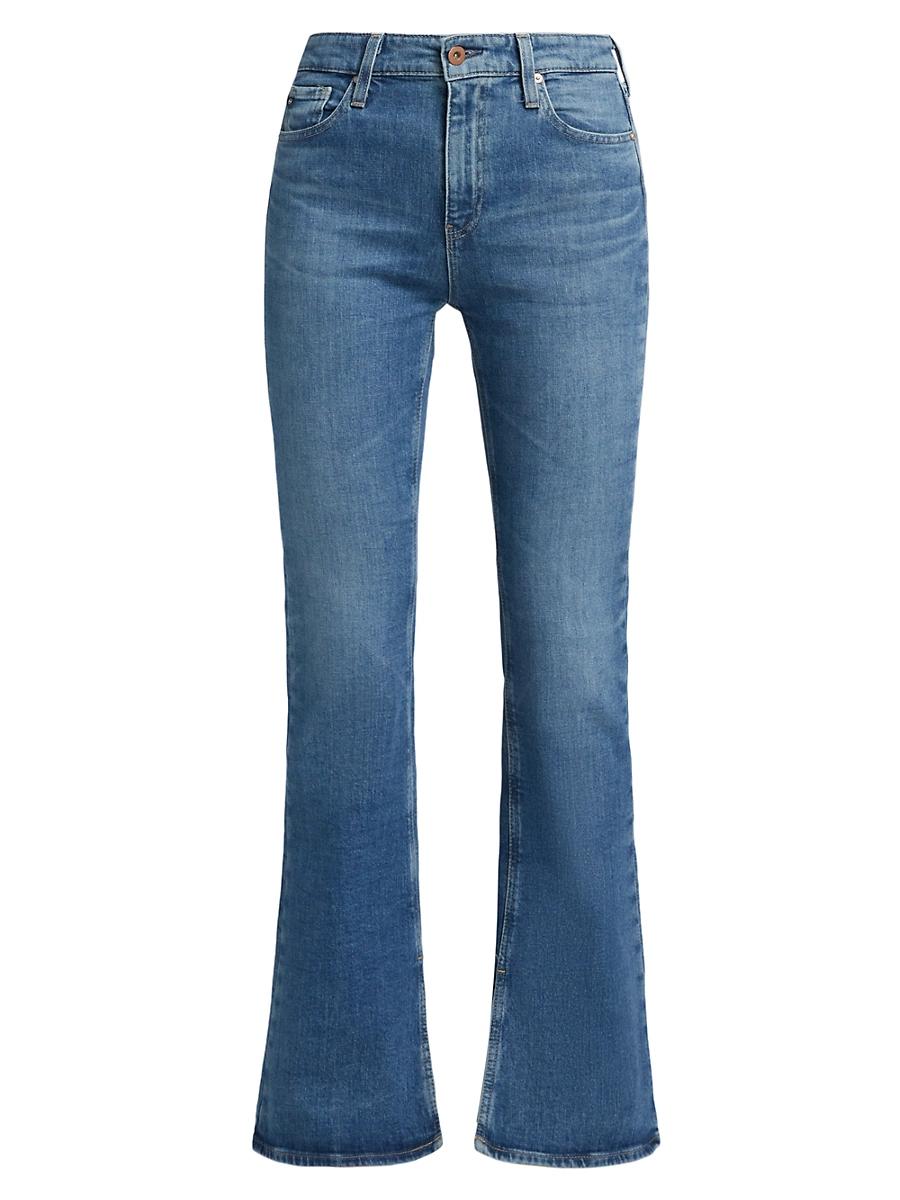 Womens Farrah Mid-Rise Bootcut Jeans Product Image