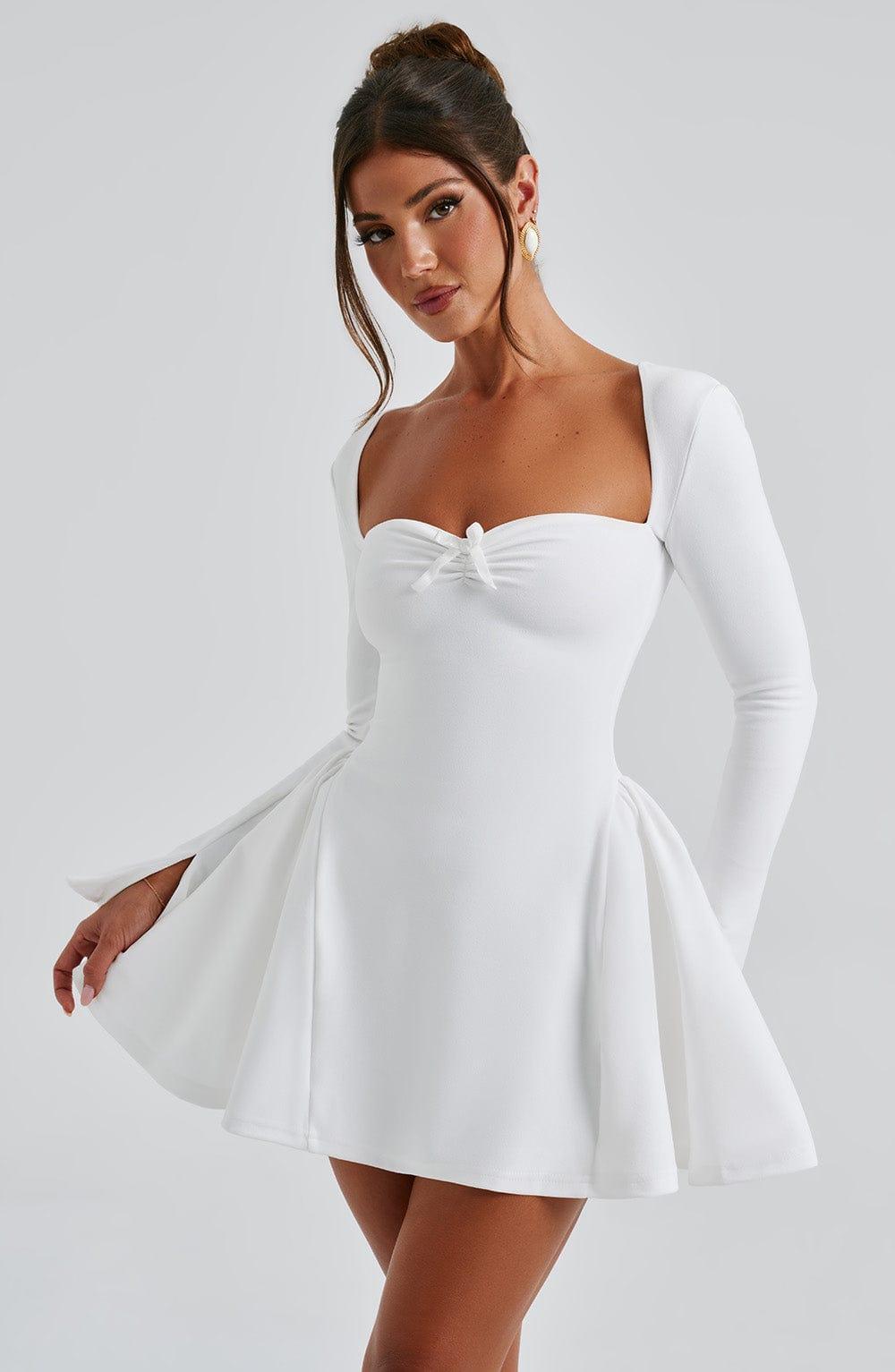 Megan Mini Dress - Ivory Product Image