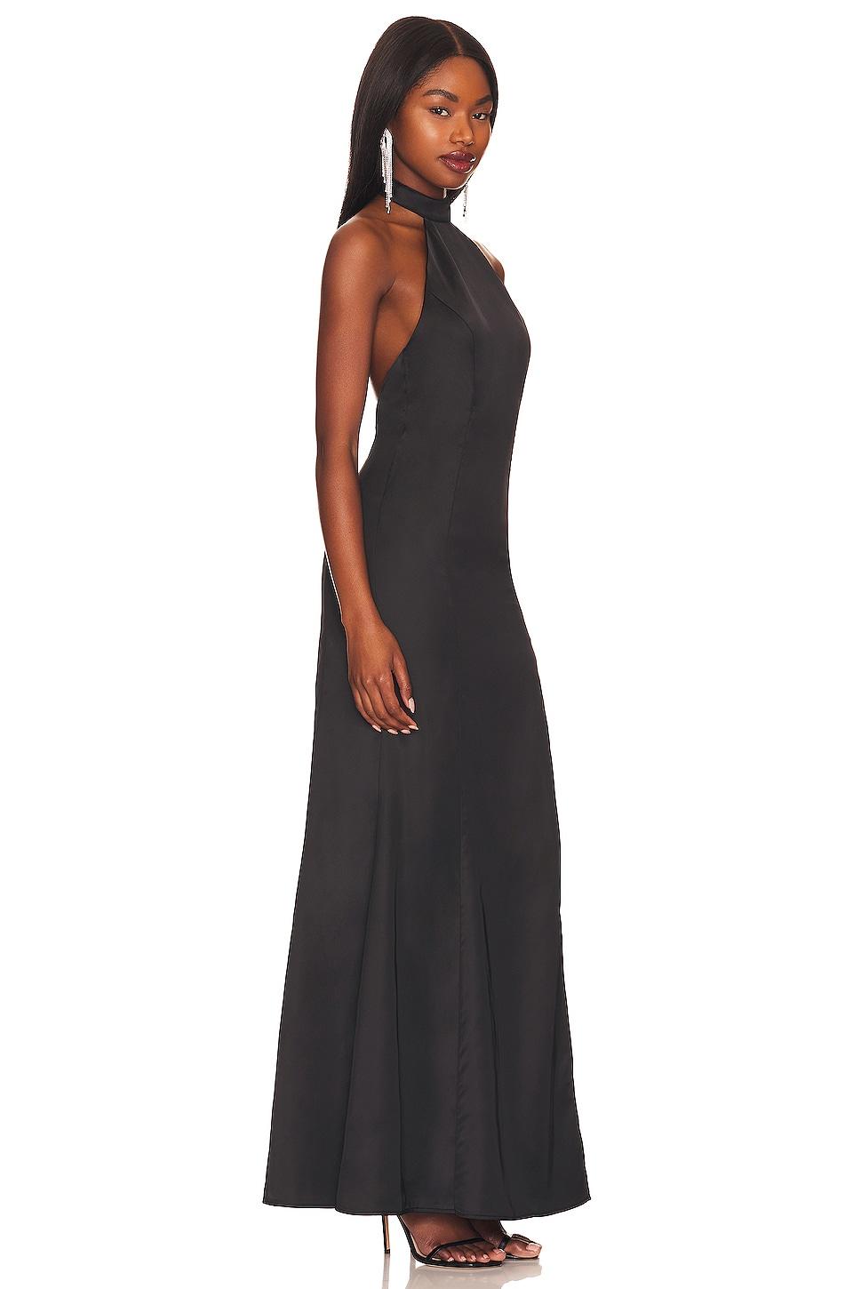 Lovers and Friends Chapman Gown in Black Product Image