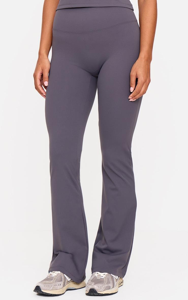 Charcoal Sculpt Straight Leg Yoga Pants Product Image