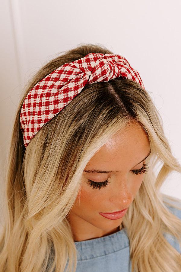 Park Days Gingham Headband Product Image