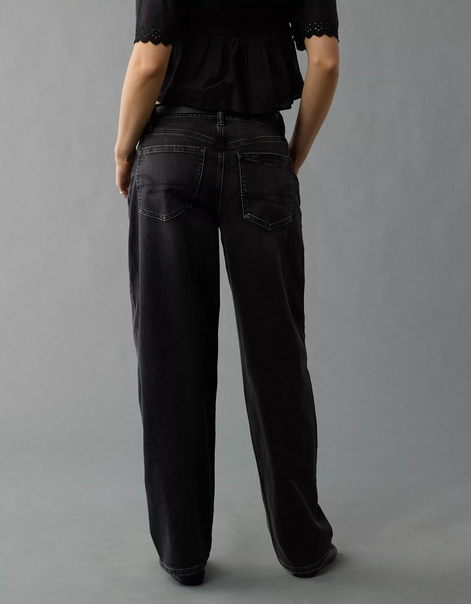 AE Strigid Low-Rise Baggy Barrel Jean Product Image