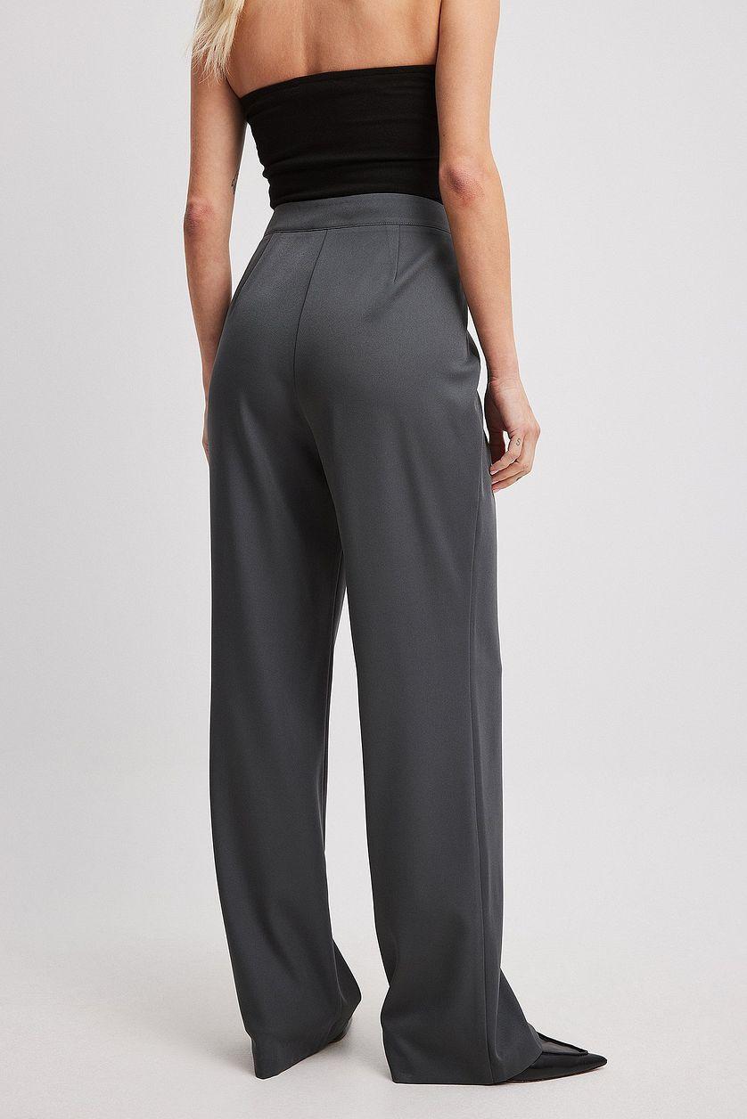High Waist Flared Pants Product Image