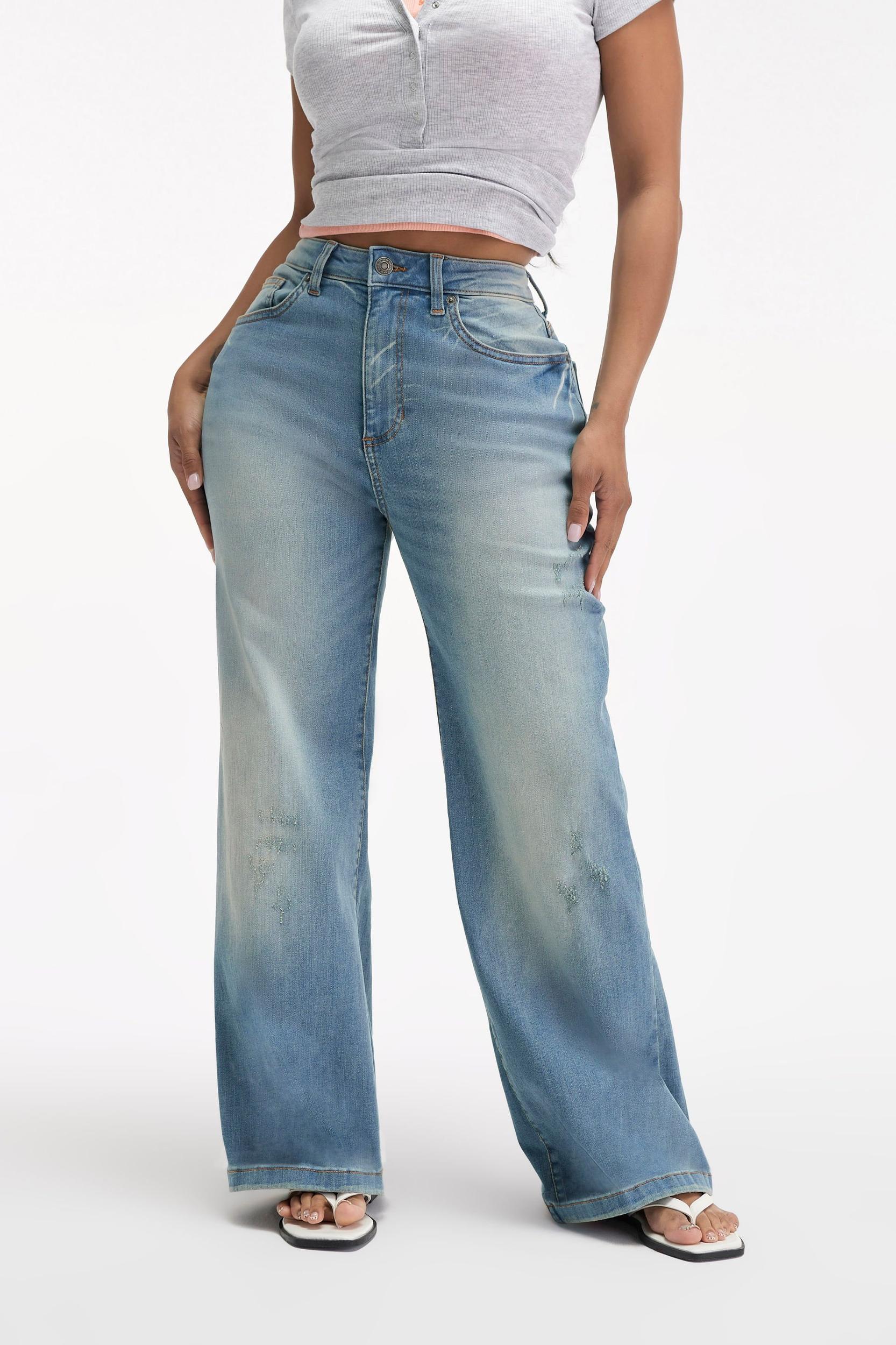 Curvy Stretch Wide Jean Product Image