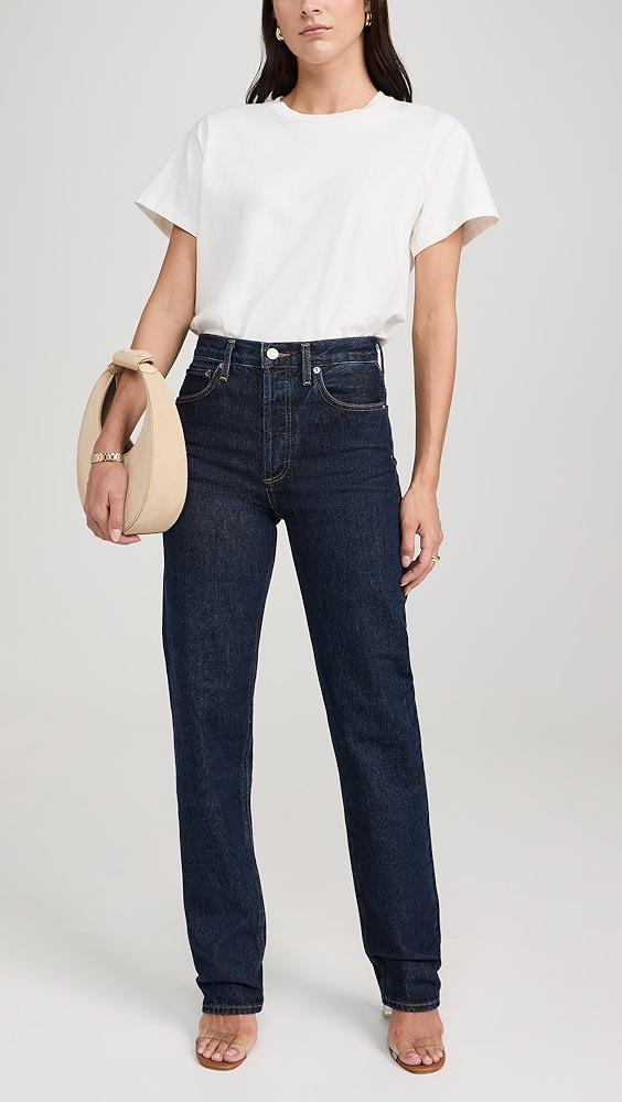 AGOLDE 90s Pinch Waist Long Jeans | Shopbop Product Image