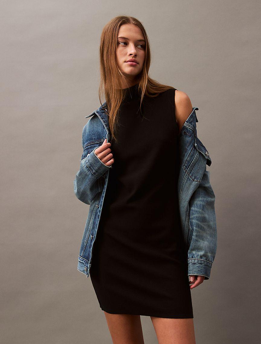 Tech Knit Sleeveless Mini Dress Product Image