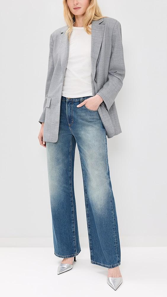 Rolla's Kate Baggy Tough Stone Jeans | Shopbop Product Image