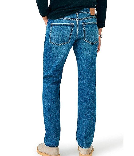 Faherty Slim-Straight Fit Stretch Denim Jeans Product Image