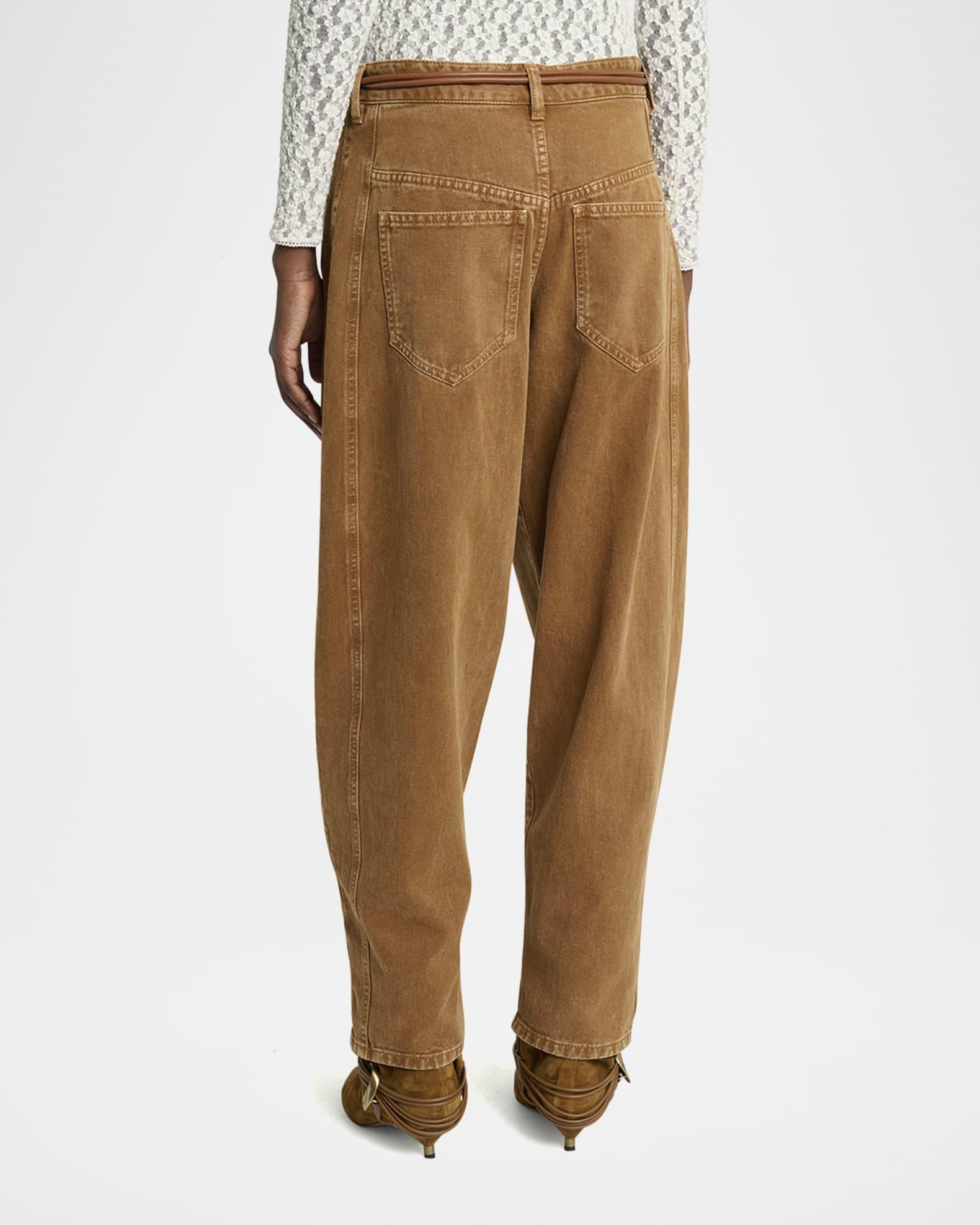 Oriane Barrel Leg Jeans Product Image