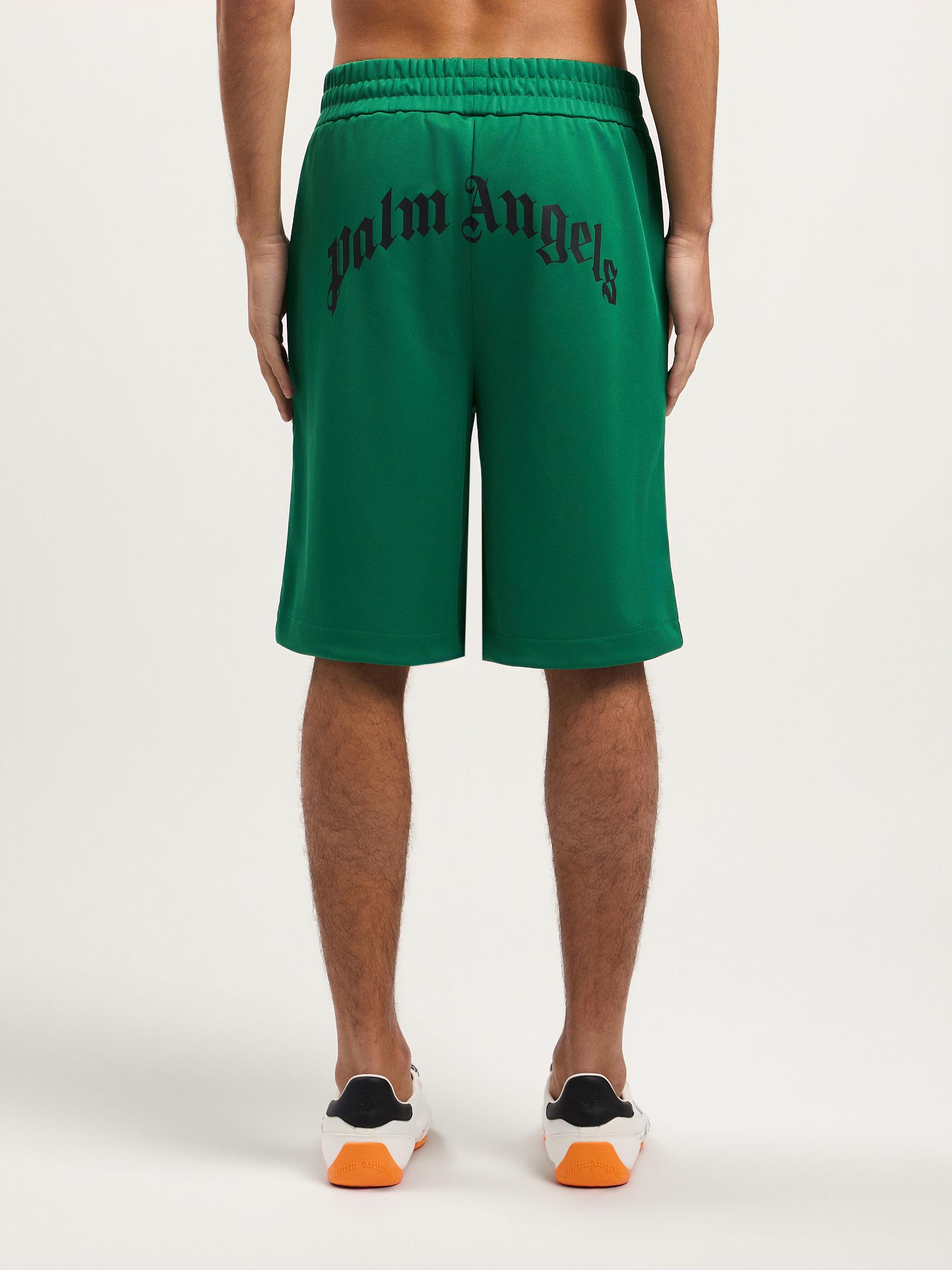 Back Curved Logo Track Shorts Product Image