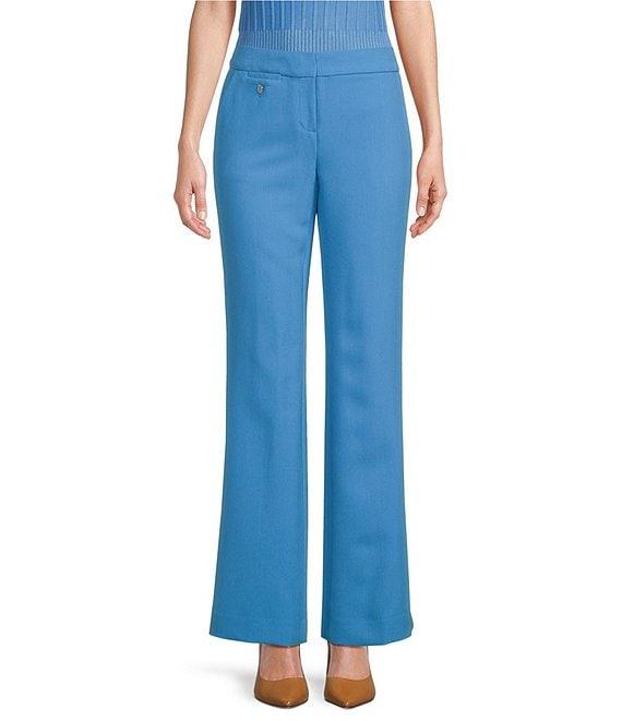 KARL LAGERFELD PARIS Coordinating Polished Suiting Bootcut Coin-Pocket Pants Product Image