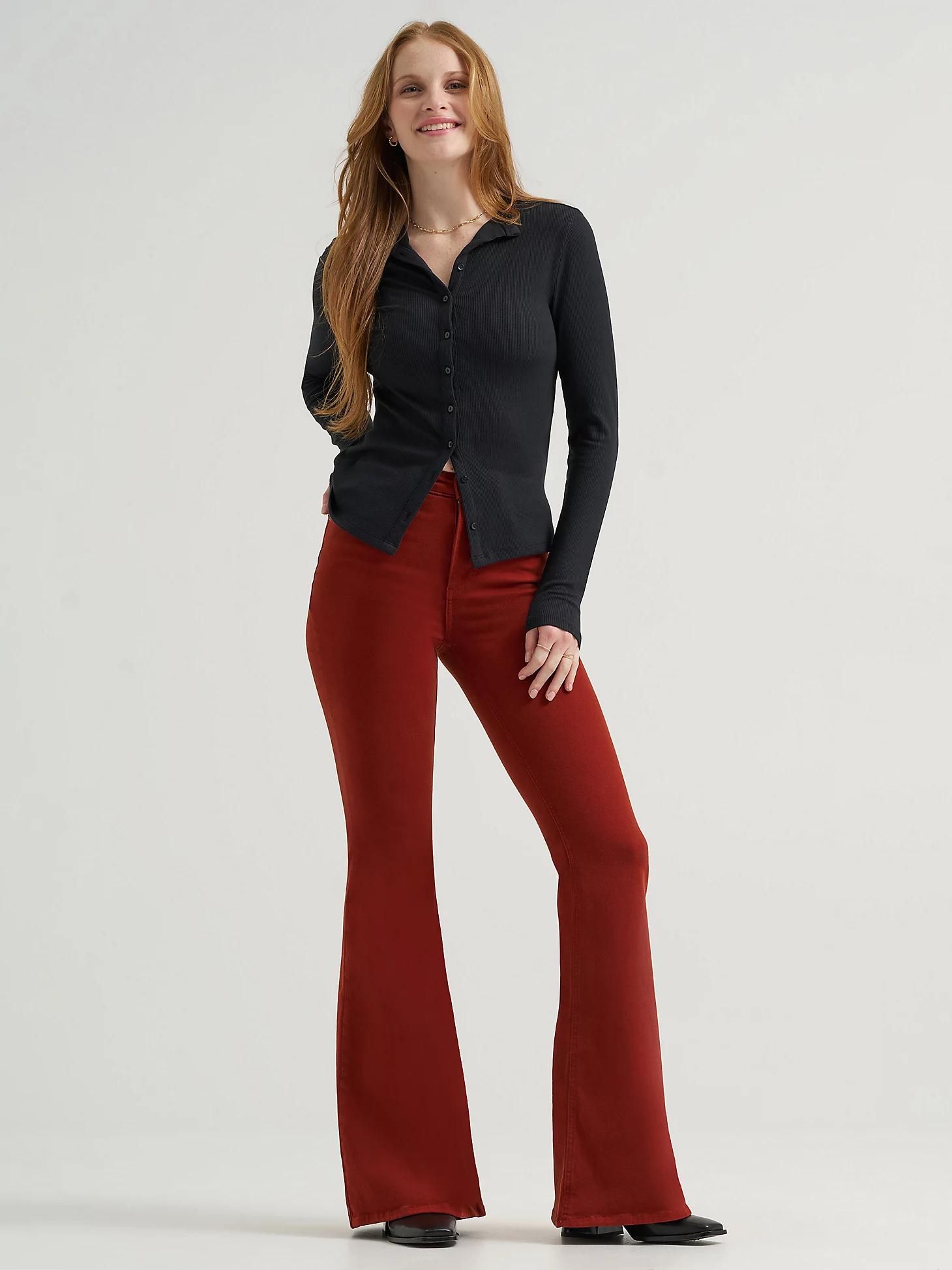 Women's High Rise Ever Fit® Flare Jean | Women's Jeans | Lee® Product Image