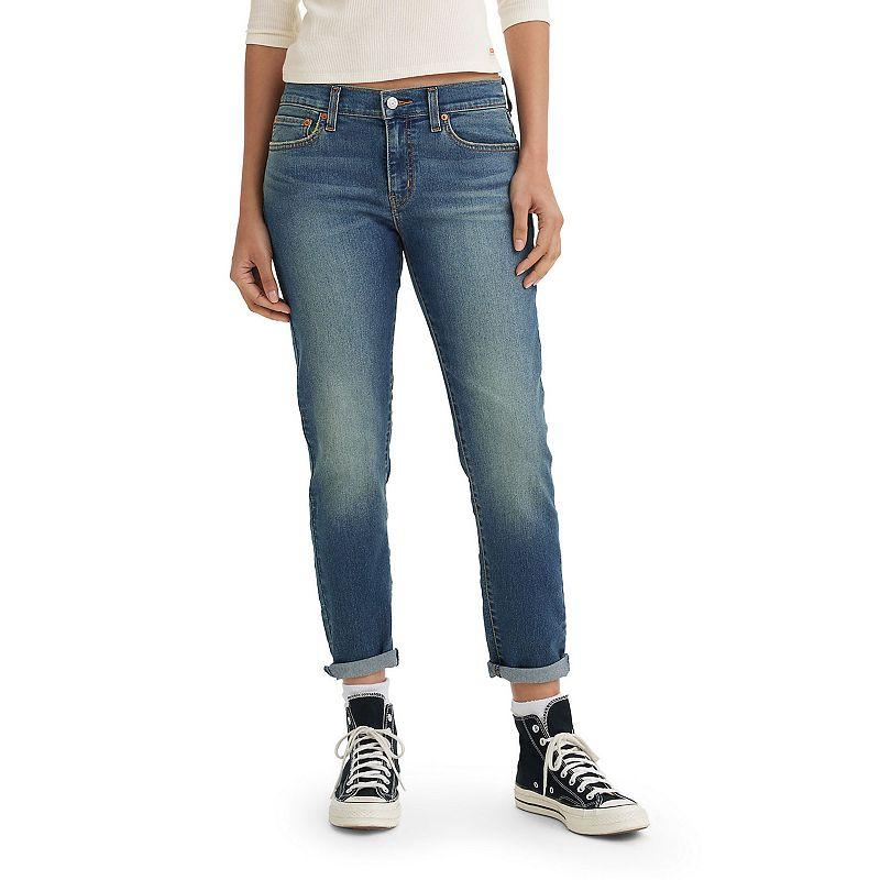 Women's Levi's® Boyfriend Jeans, Size: 31(US 12)Medium, Working Late Product Image