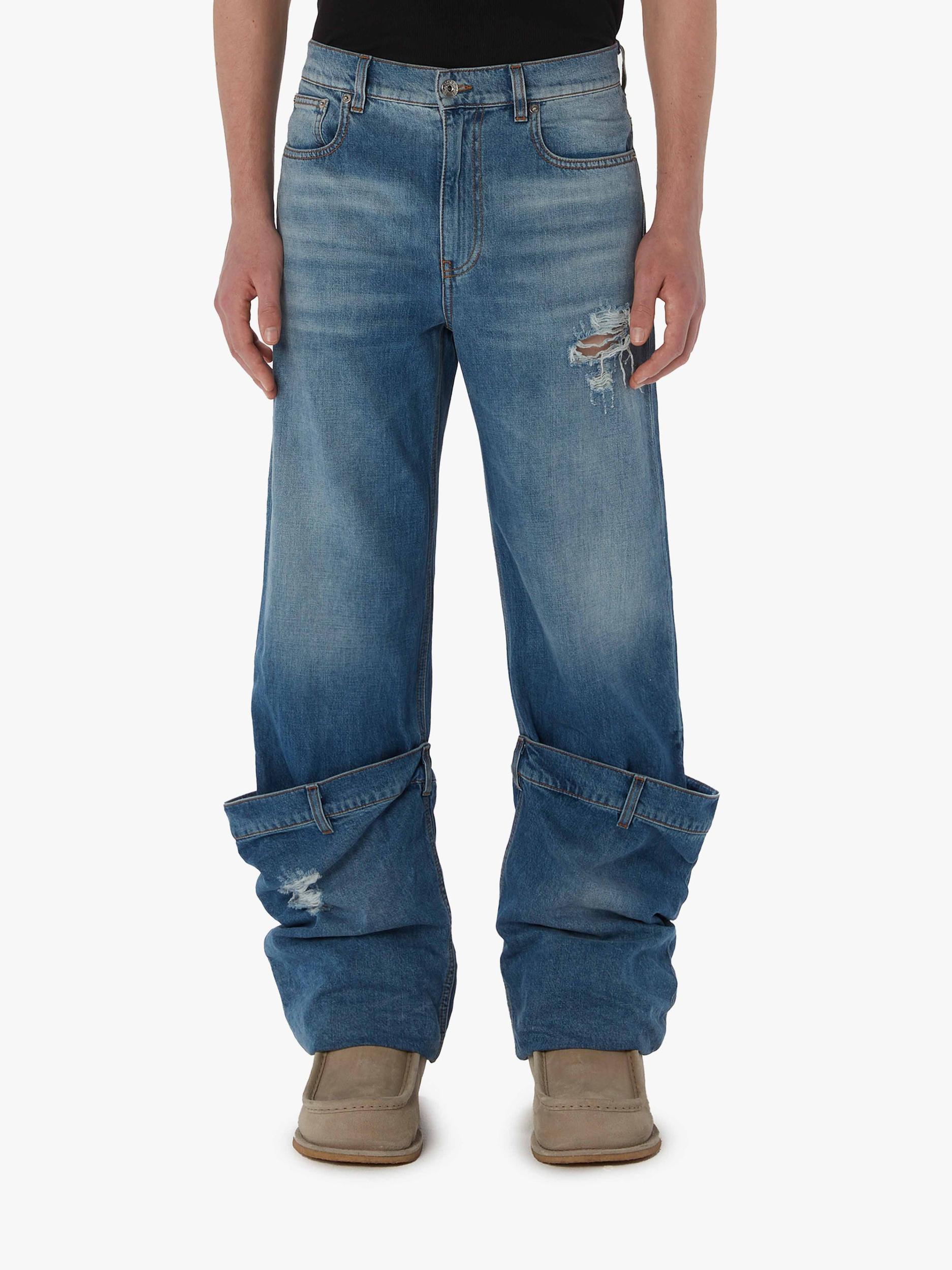 BUCKET DENIM JEANS Product Image