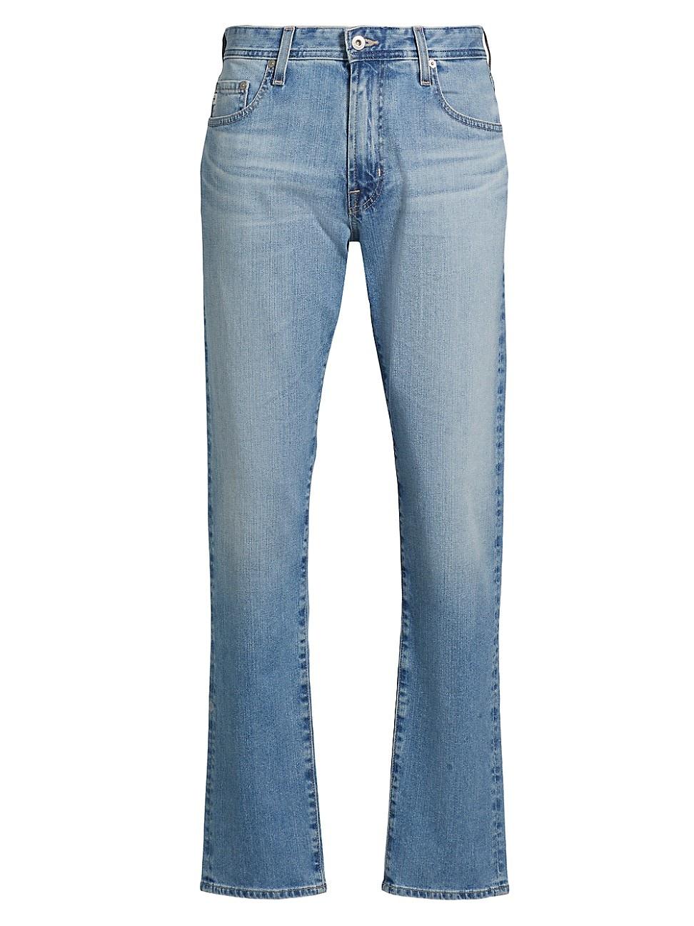 Mens Tellis Straight-Leg Slim-Fit Jeans Product Image