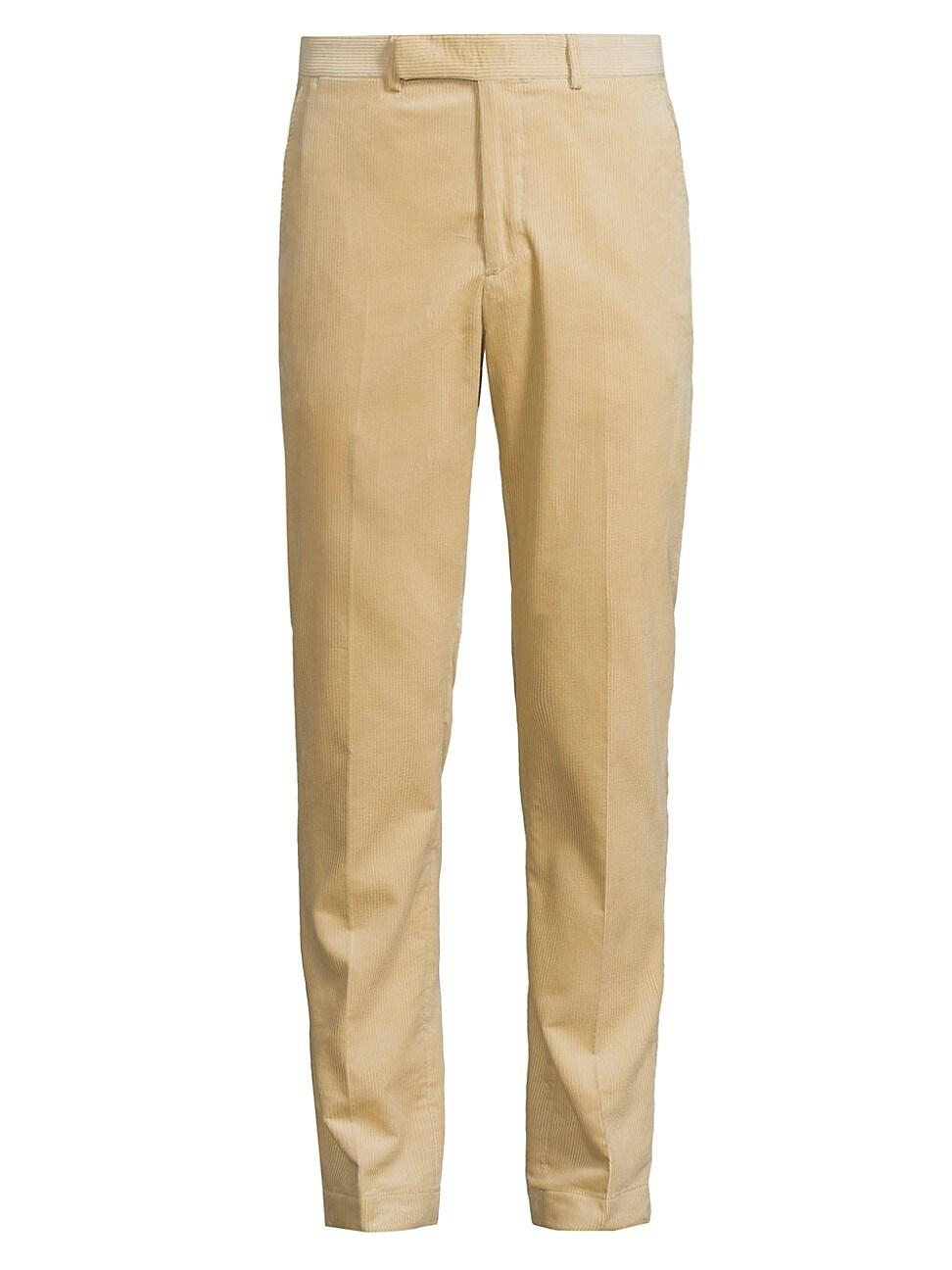 Mens Hand-Tailored Corduroy Suit Trousers Product Image