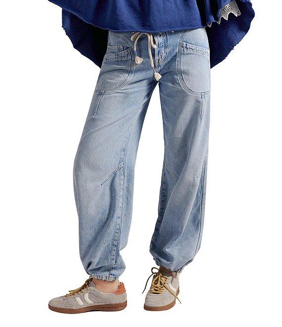 Free People We The Free Love Language Low Rise Boyfriend Jeans Product Image