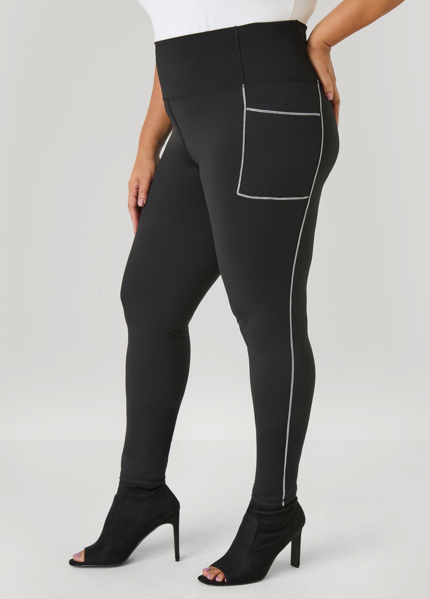 Piped High Waist Leggings Product Image