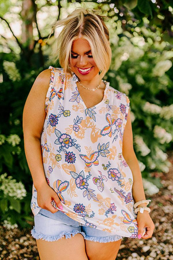 Set The Flourish Shift Top Curves Product Image