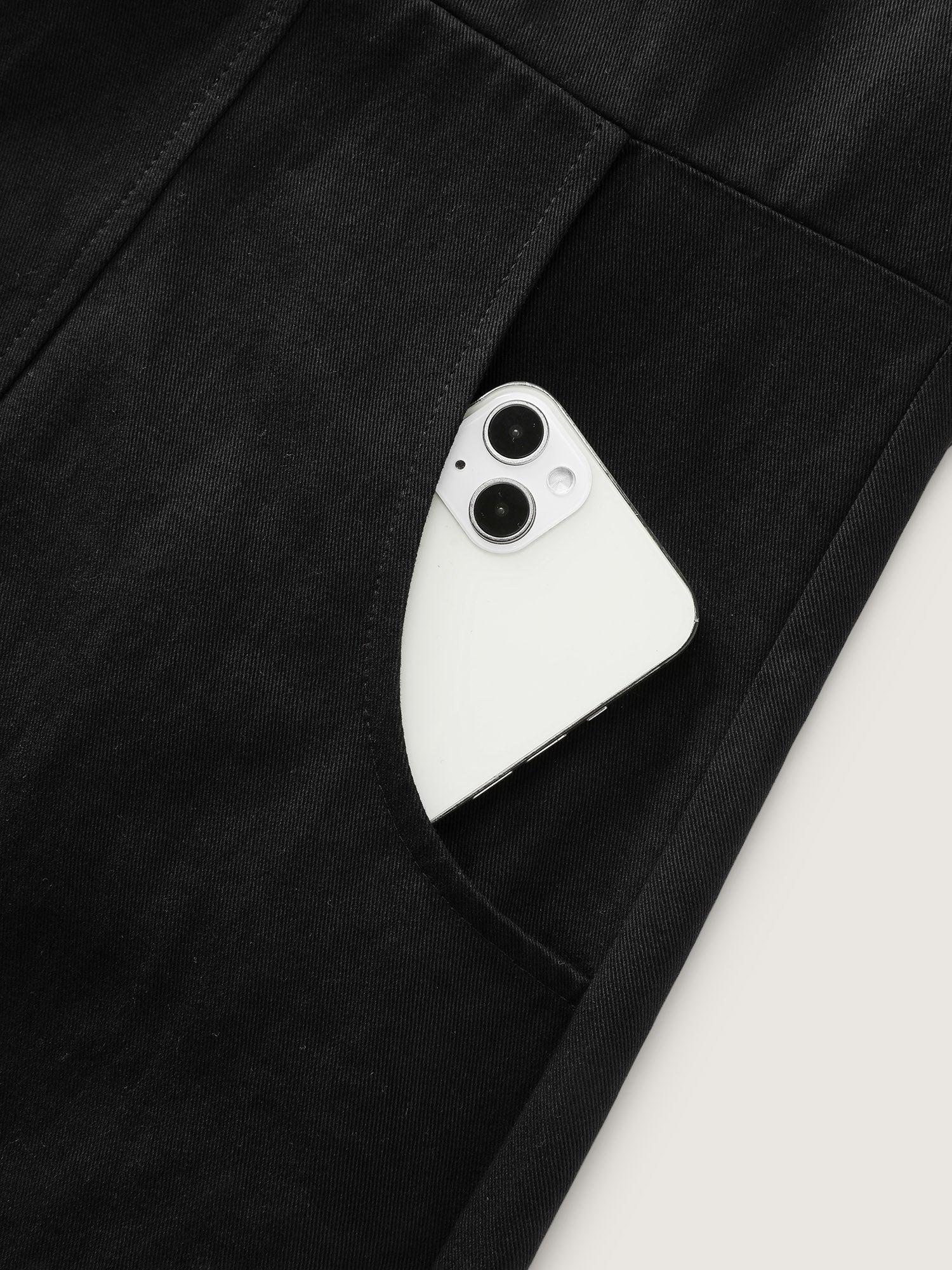 Cotton Shirred Zipper-Front Midi Dress Female Product Image