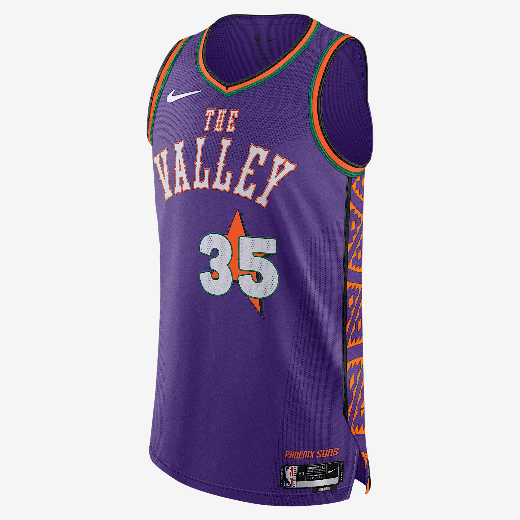 Kevin Durant Phoenix Suns 2024/25 City Edition Men's Nike Dri-FIT ADV NBA Authentic Jersey Product Image