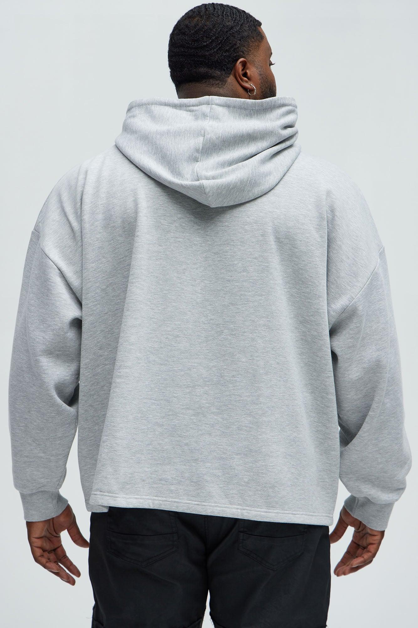 Tyson Ruthless Saints Embossed Hoodie - Heather Grey Product Image