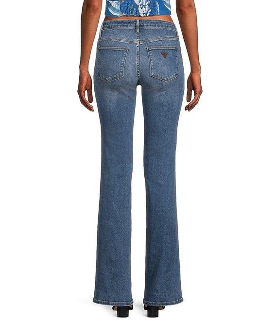 Guess Mid Rise Bootcut Jeans Product Image