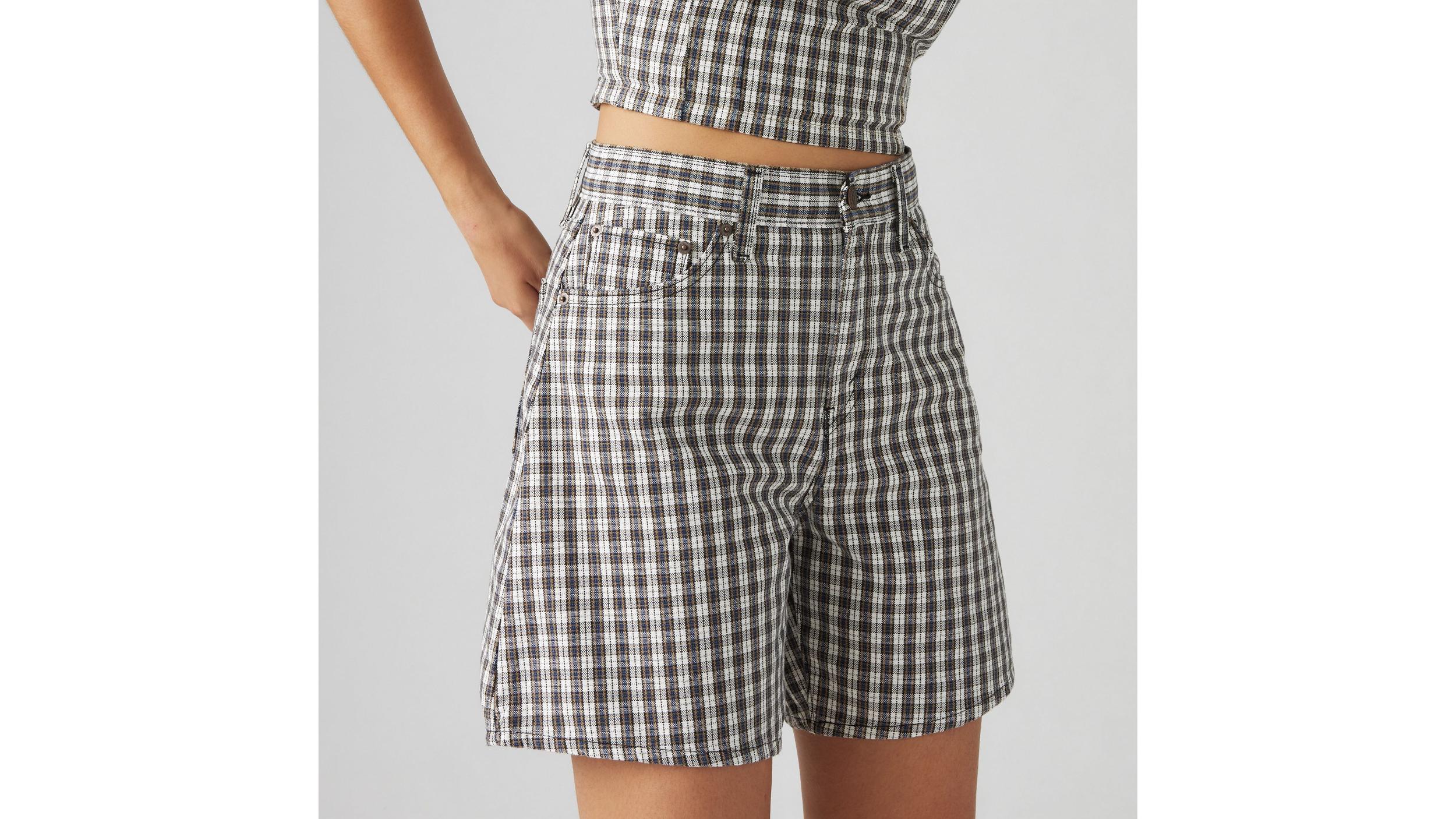 High Rise Baggy Women's Shorts Product Image