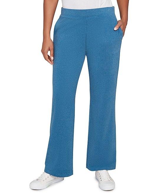 Ruby Rd. Luxe Ribbed Textured Pull-On Pants Product Image