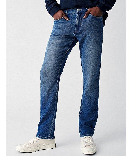 Faherty Slim Fit Stretch Terry Indigo 5-Pocket Jeans Product Image