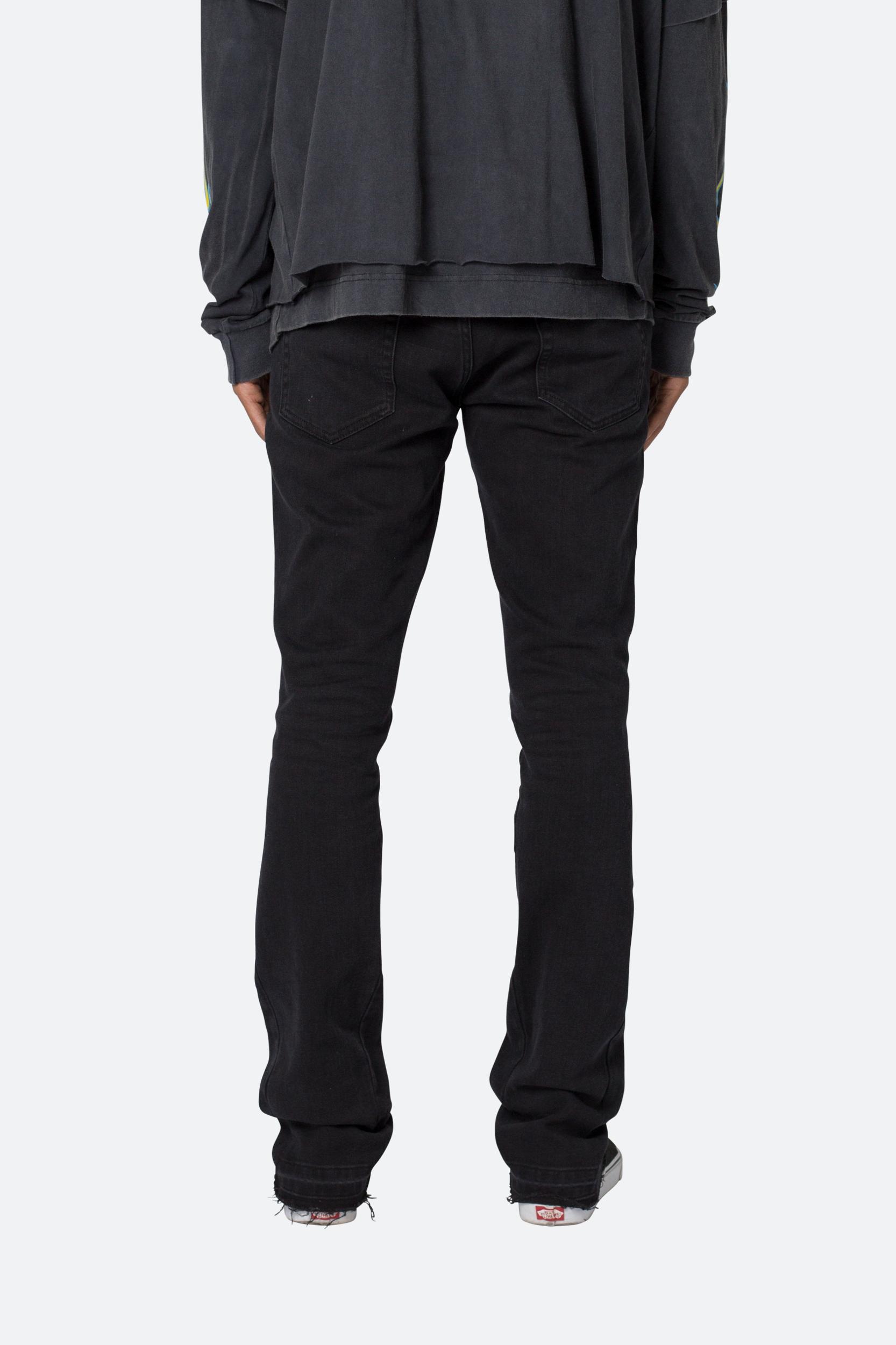 M524 Slim Stacked Denim - Black Product Image