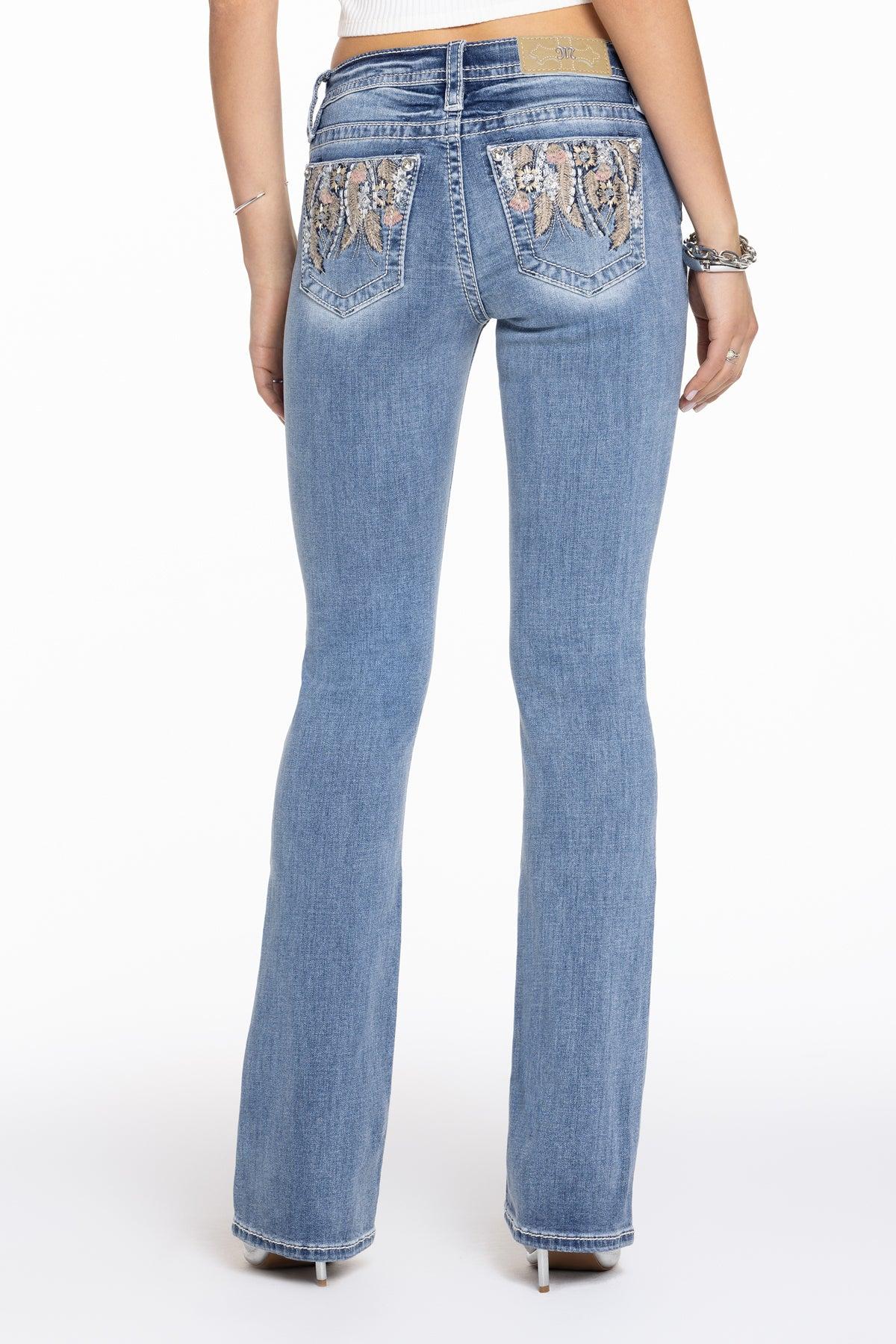 Sariya Floral Bootcut Jeans Product Image