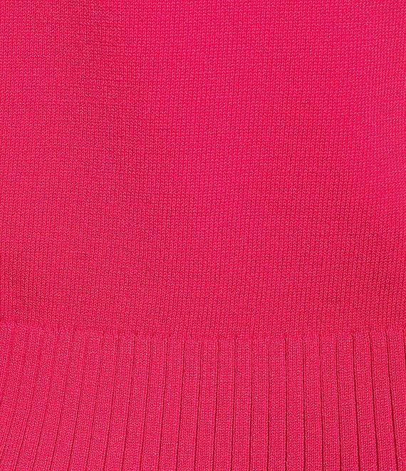 KARL LAGERFELD PARIS Crew Neck Sleeveless Sweater Tank Product Image