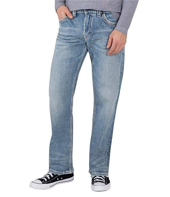 Silver Jeans Co. Gordie Loose Fit Straight-Leg Jeans Product Image