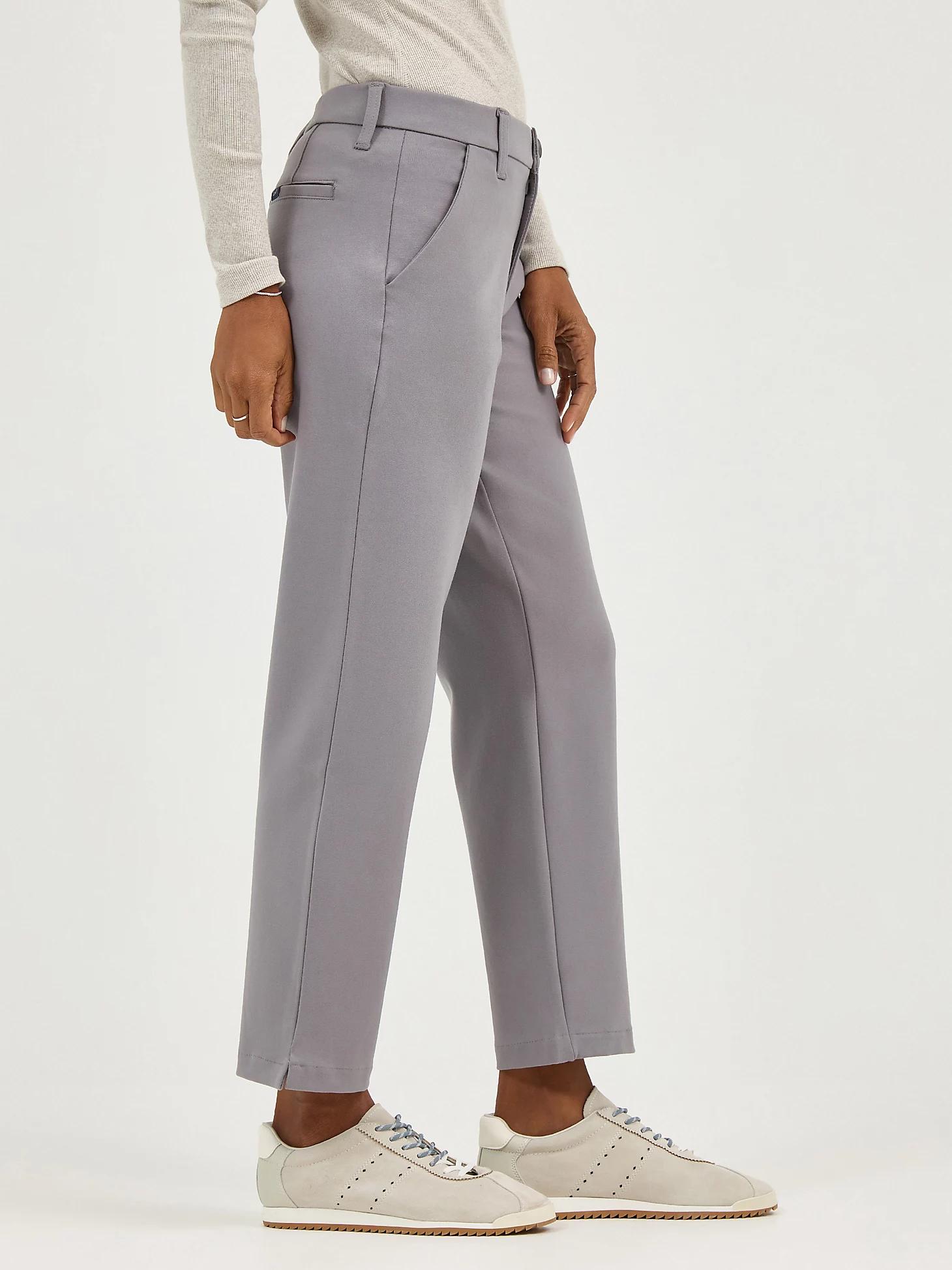 Women's Ultra Lux Comfort Any Wear Side Vent Ankle Pant | Women's Pants | Lee® Product Image