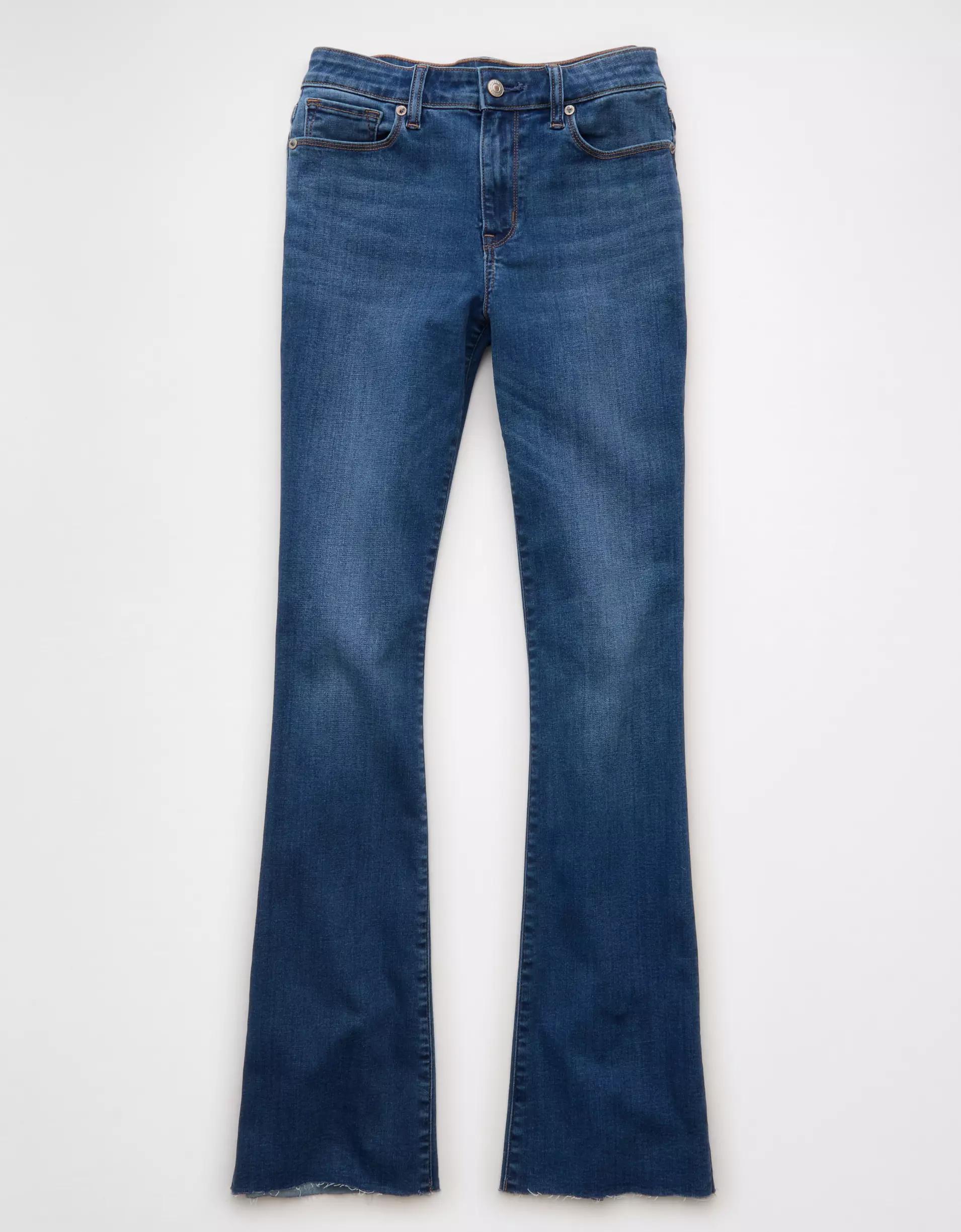 AE Next Level High-Waisted Skinny Kick Jean Product Image