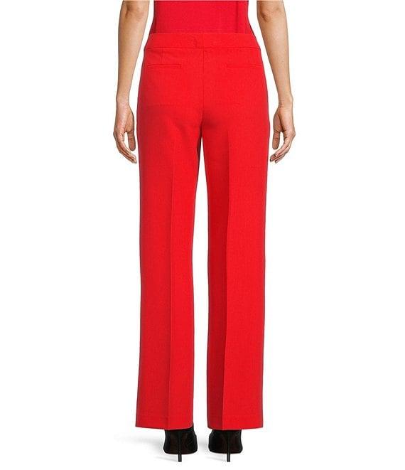 KARL LAGERFELD PARIS Polished Suiting Wide Leg Coin Pocket Pants Product Image