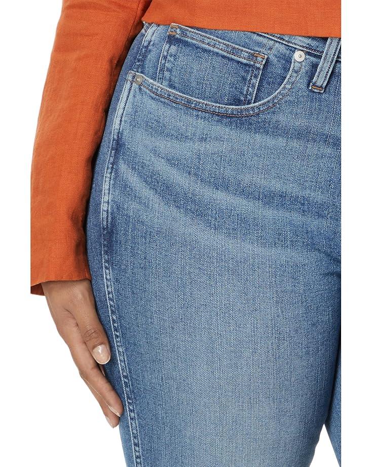 Plus Size Jean High Rise Wide Leg Clean Hem Product Image