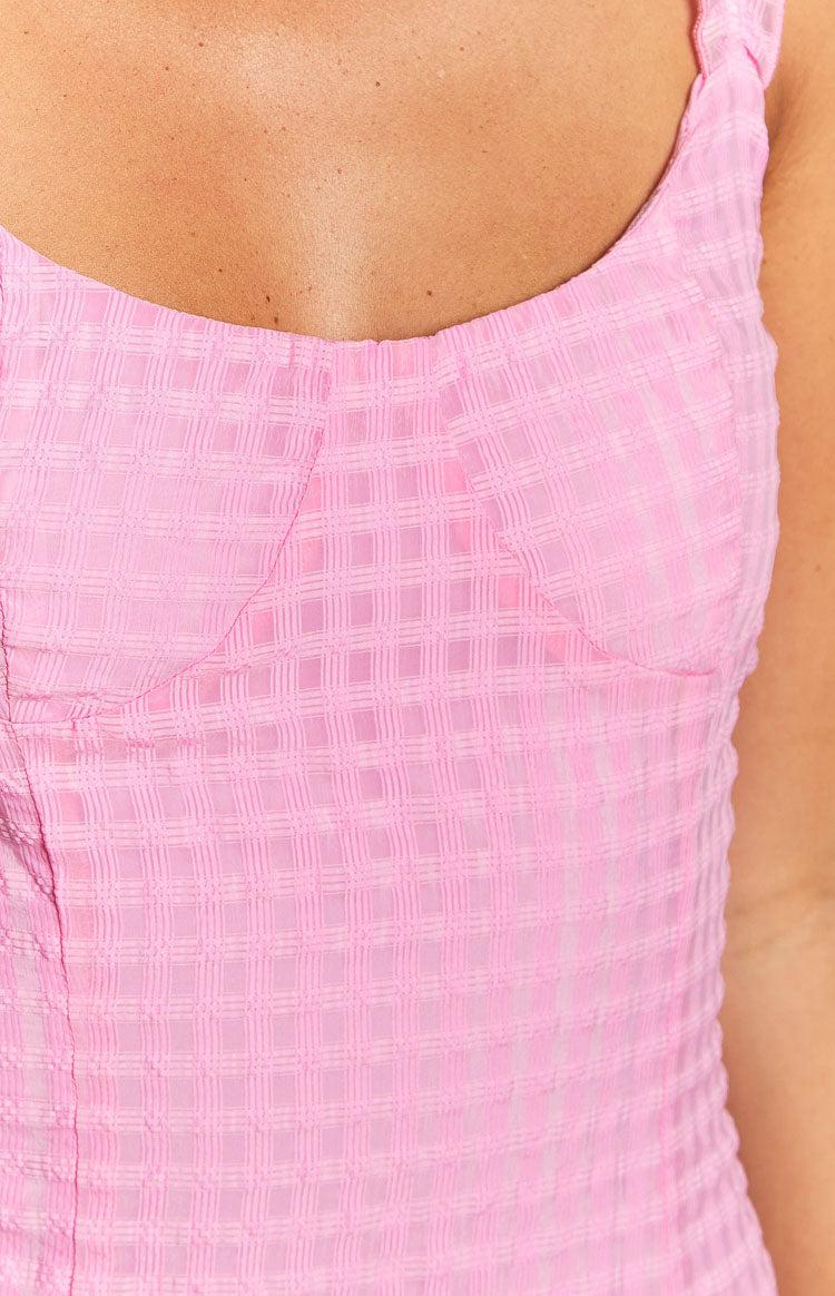 Jessie Pink Midi Dress Baby Product Image