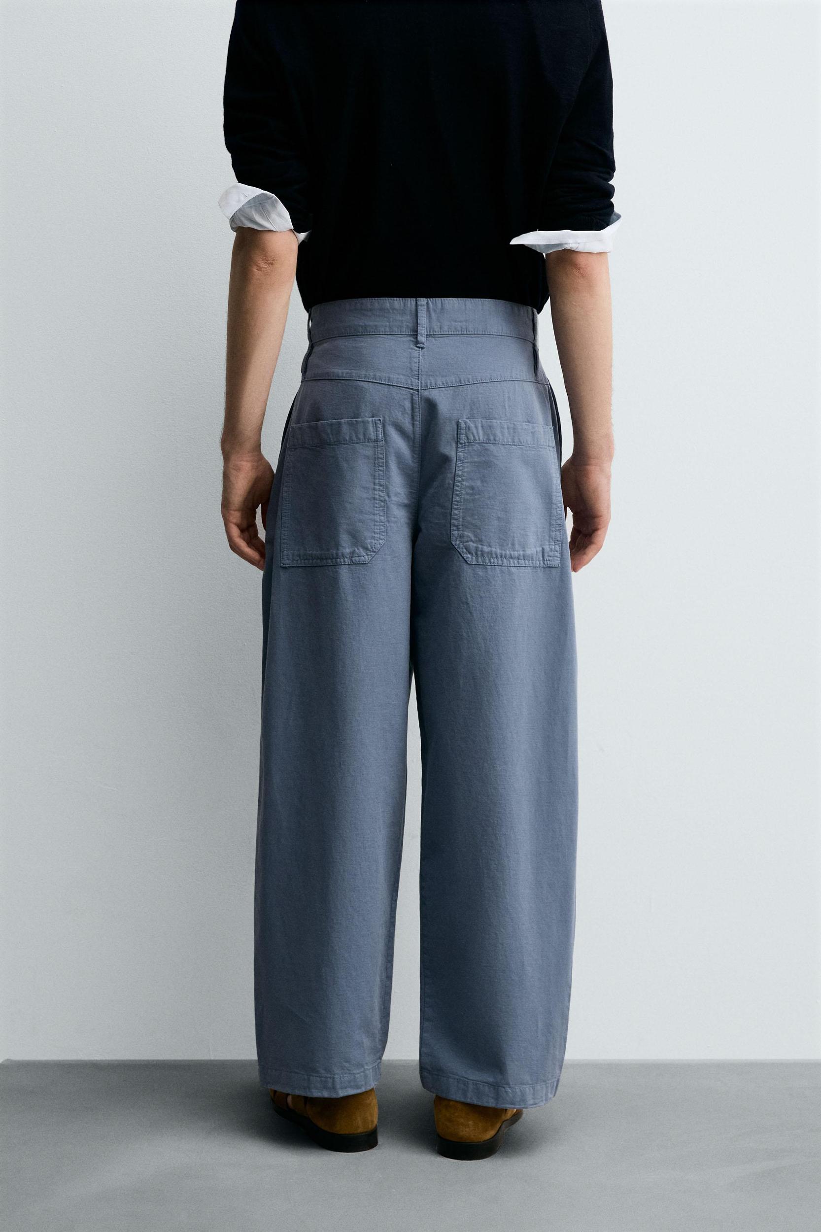PLEATED BALLOON FIT PANTS Product Image