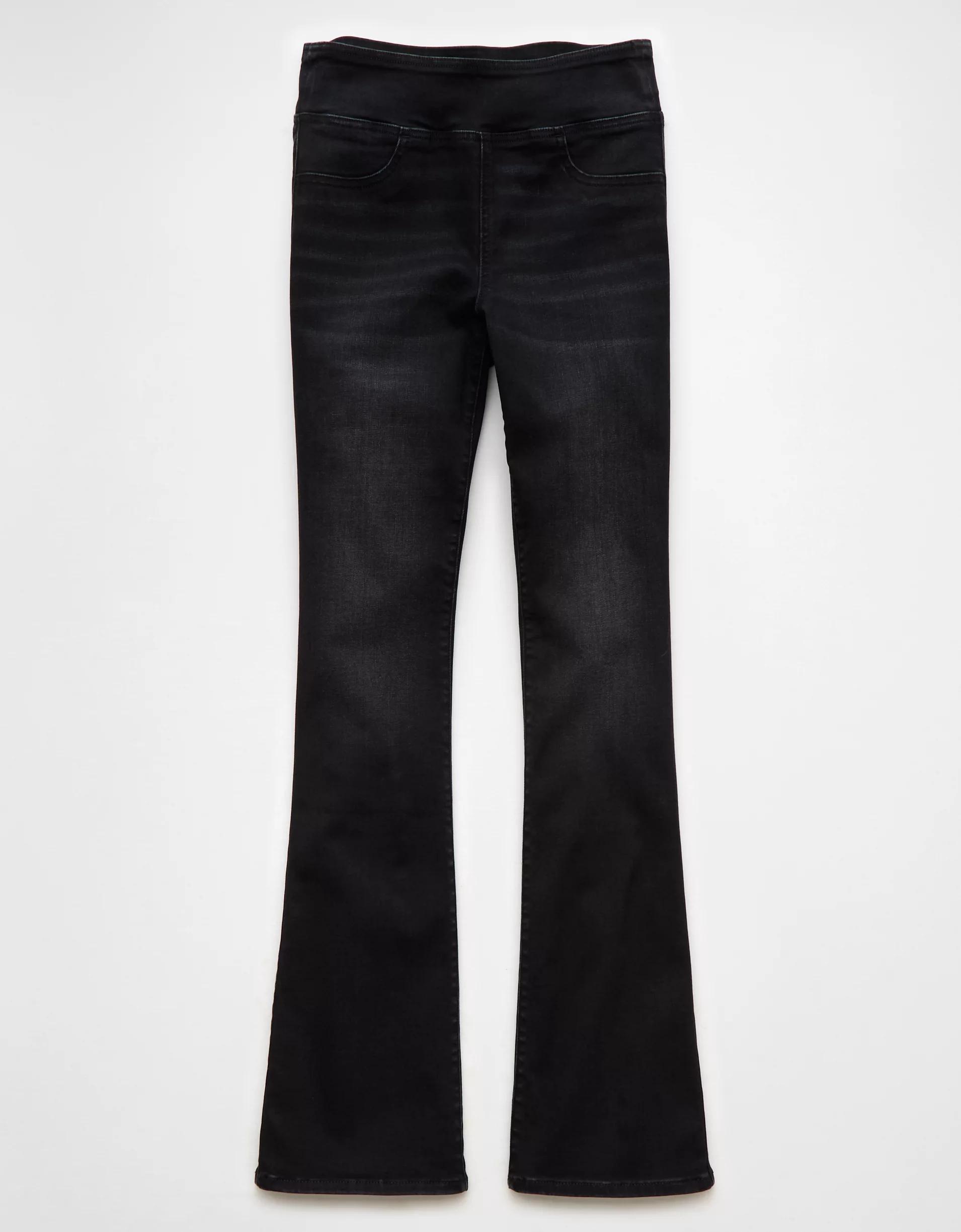 AE Luxe Pull-On High-Waisted Kick Bootcut Jean Product Image