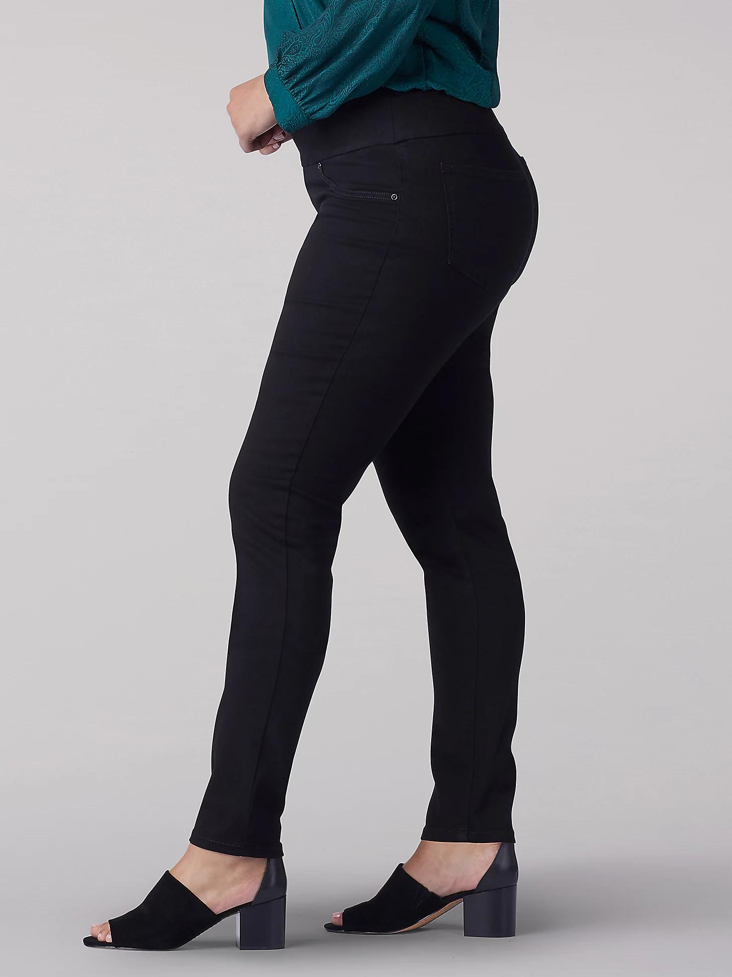 Women’s Sculpting Slim Fit Skinny Pull-On Jean (Plus) | Women's Jeans | Lee® Product Image