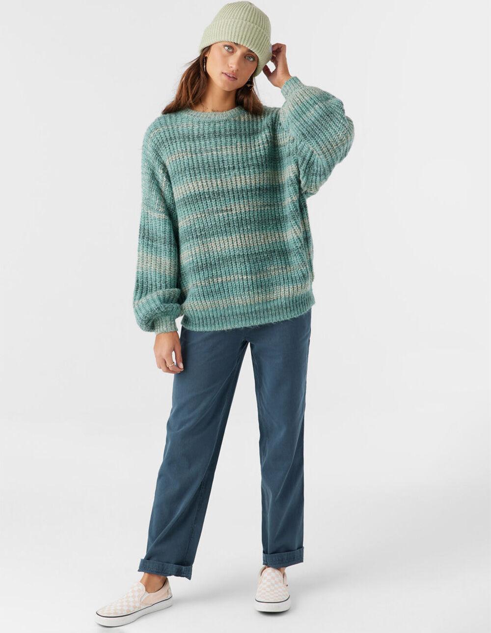 O'NEILL Bayou Ombre Womens Striped Slouchy Sweater - BLUE COMBO Product Image