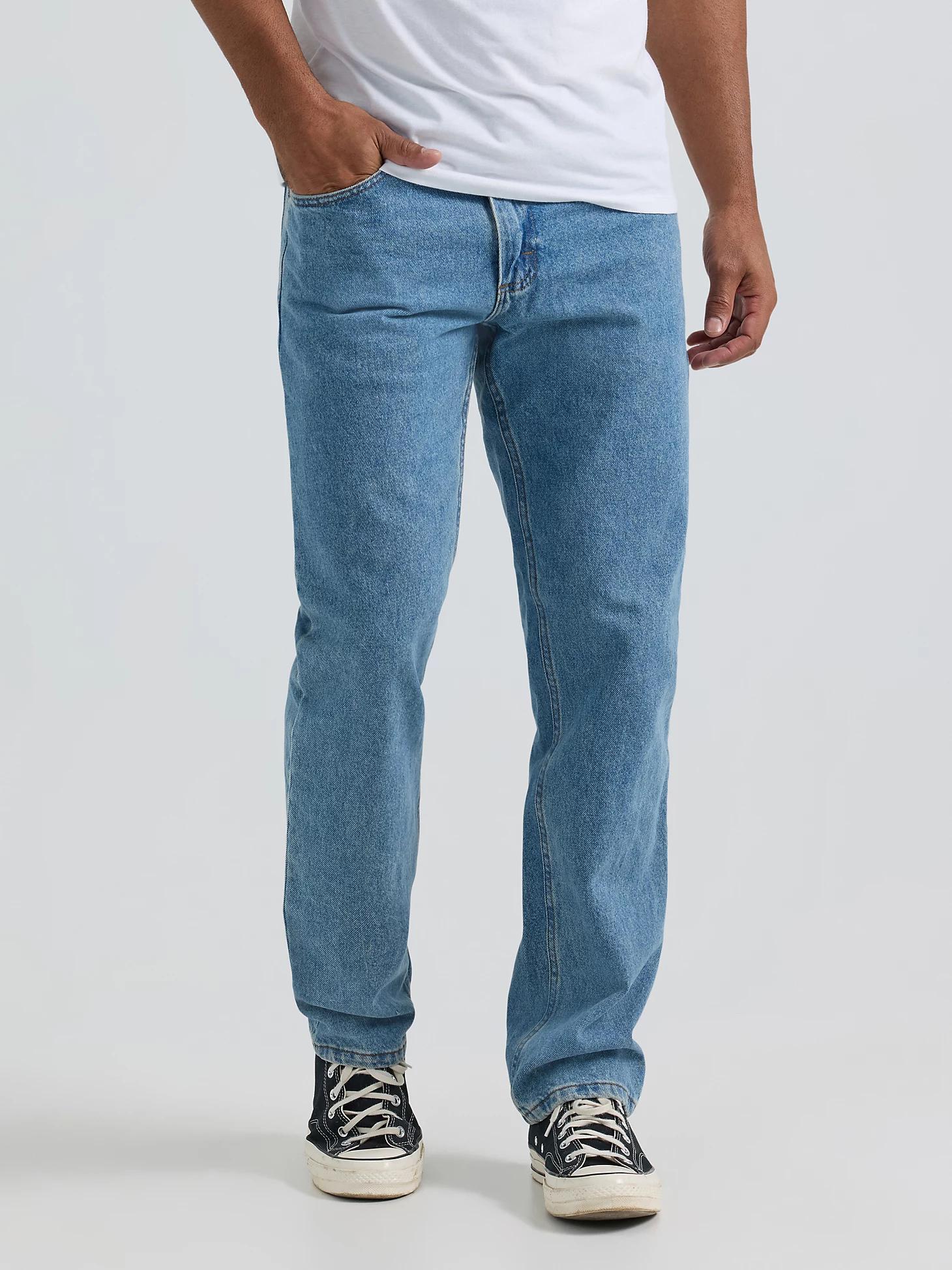 Men's 100% Cotton Regular Fit Straight Leg Heavyweight Jean | Men's Jeans | Lee® Product Image