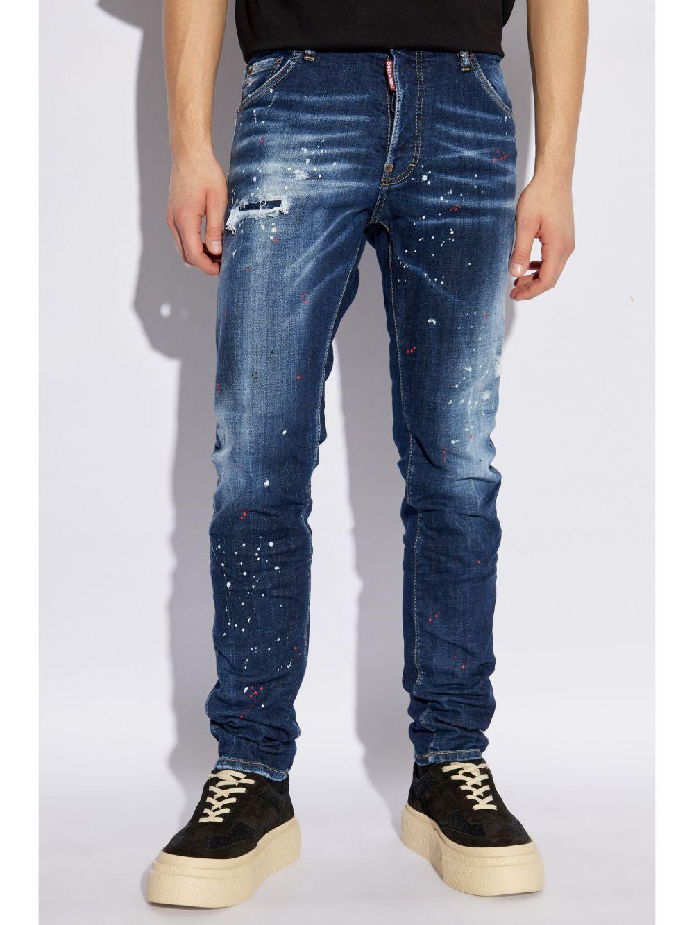 paint-splatter jeans Product Image