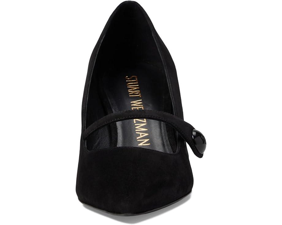 Lanette Suede Block-Heel Pumps Product Image