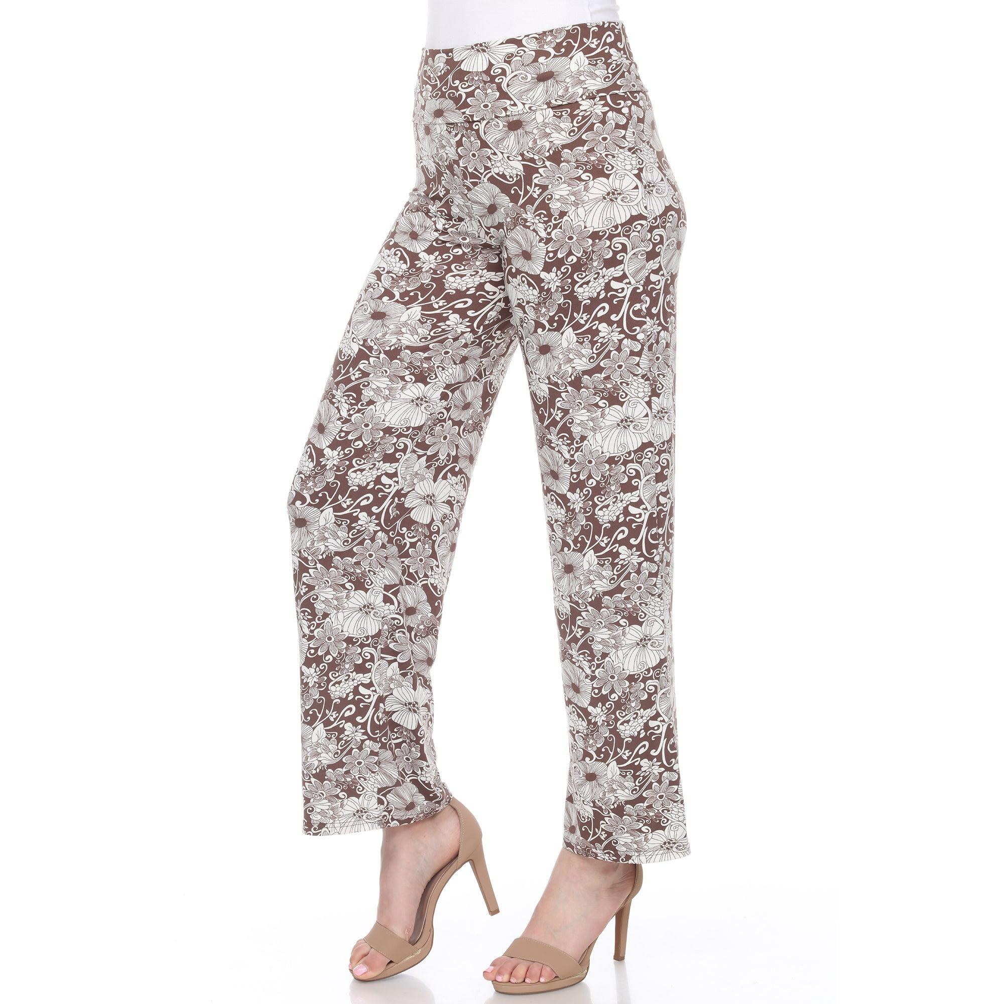 Floral Paisley Palazzo Pants Product Image