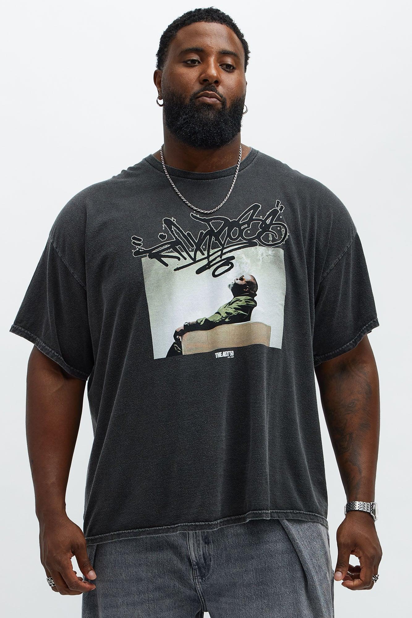 Rick Ross The Boss Short Sleeve Tee - Black Wash Male Product Image